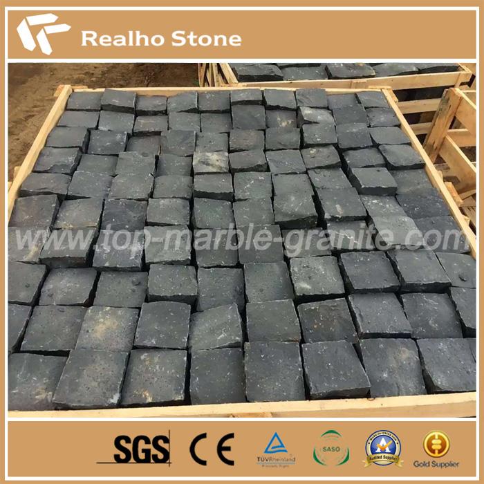 G685 Zhangpu Black Basalt Stone Block Paving Setts for Plaza Paving G685 Zhangpu Black Basalt Stone Block Paving Setts for Plaza Paving