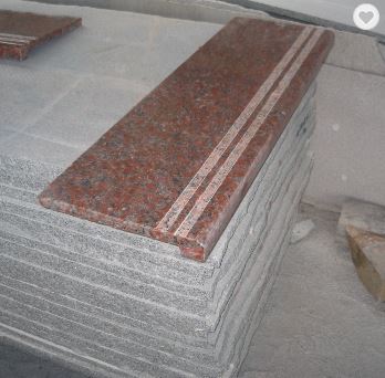 G562 Marple Red Granite Stair Step Tiles