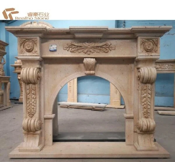 Luxury Marble Fireplace For Sale