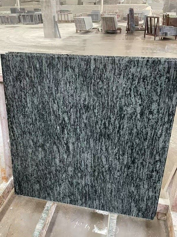 green granite tile