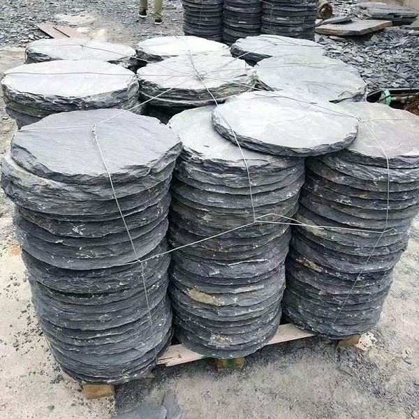 flat slate stepping stones