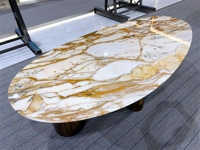 Marble Top Dining Table