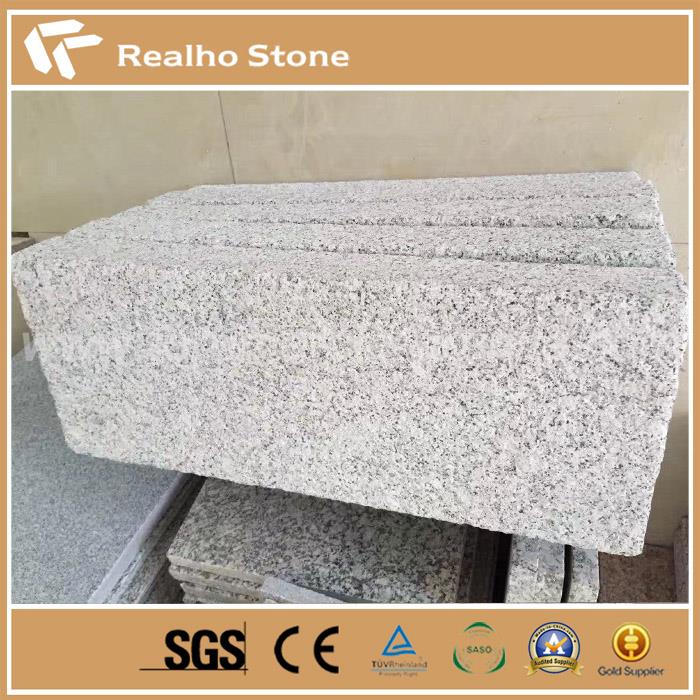 Bushhammered Homokfúvott Szürke Kerbstone a projekt