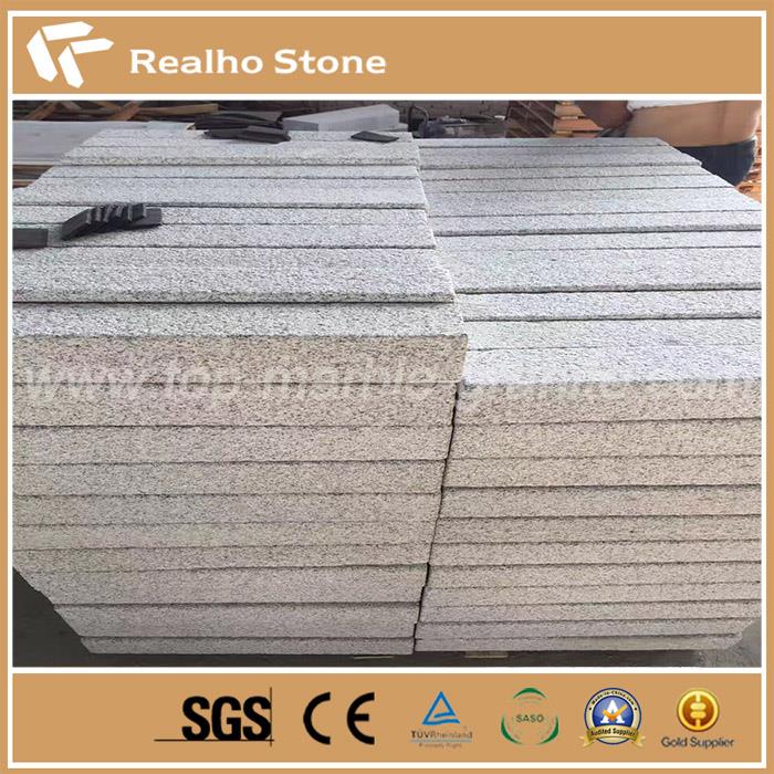 Bushhammered Sandblasted Grey Kerbstone For Project