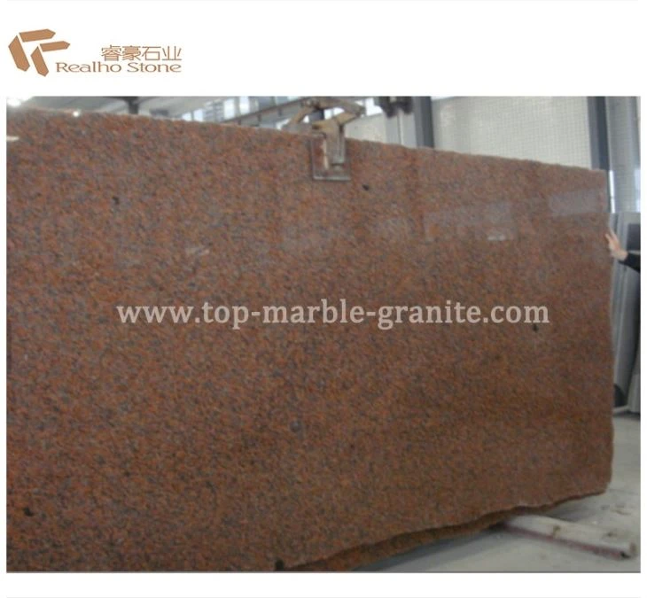 Chinese G562 Maple Red Granite Slab