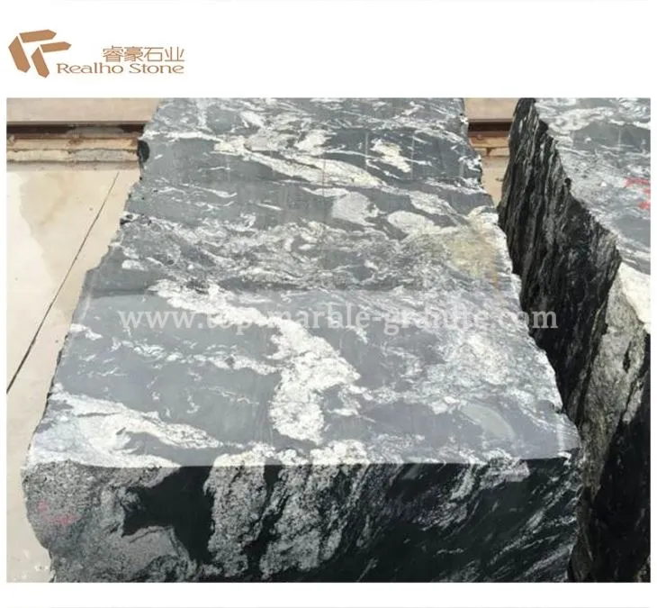 G398 Royal Ballet Cosmic Black Granite Blocks