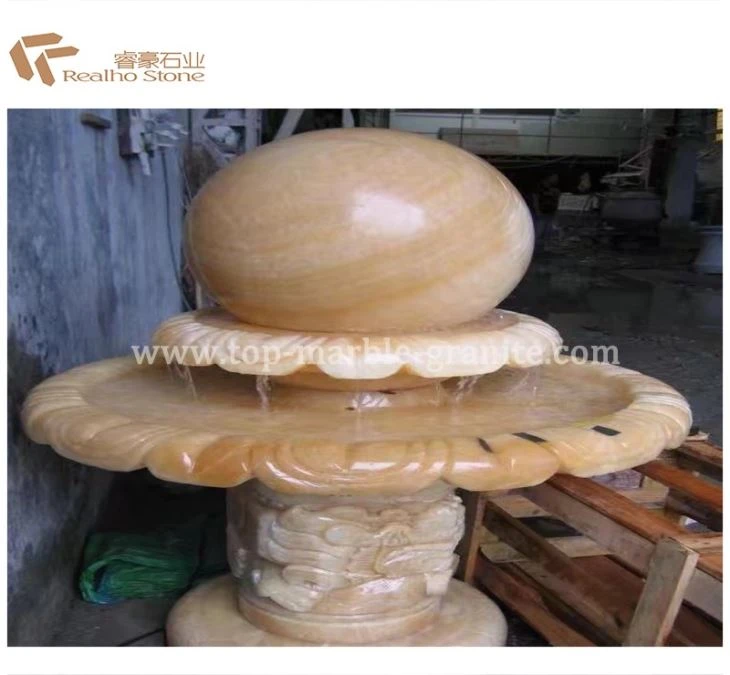 floating marble ball fountain